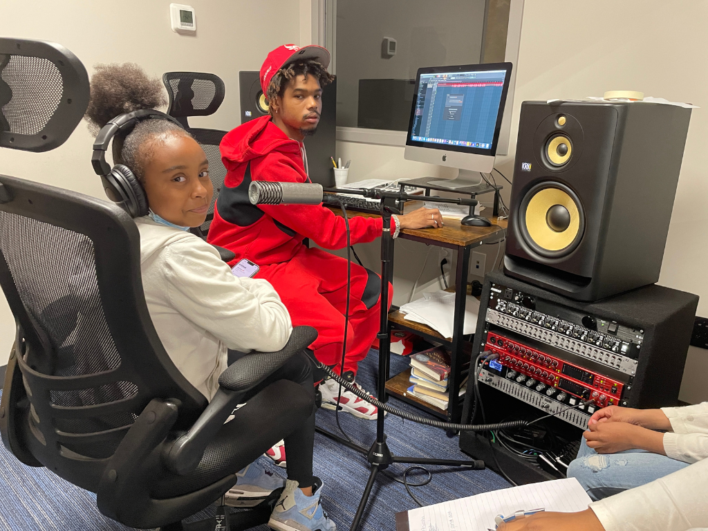 Recording studio and podcast club