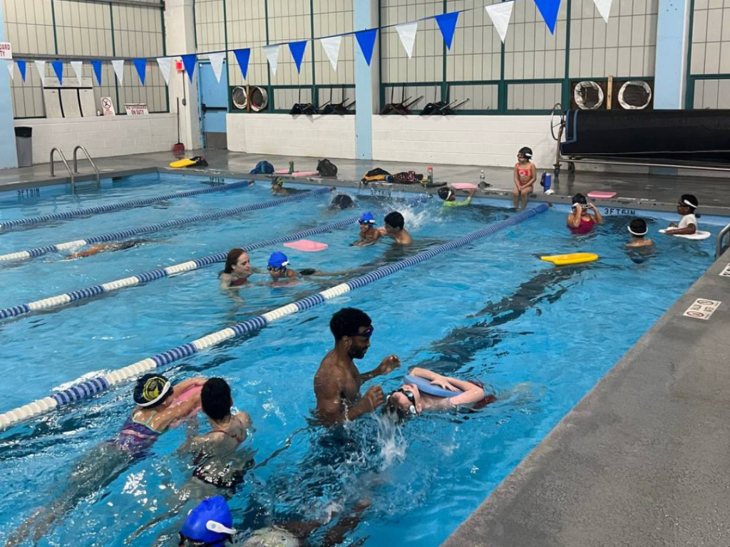 Free swimming and water safety lessons