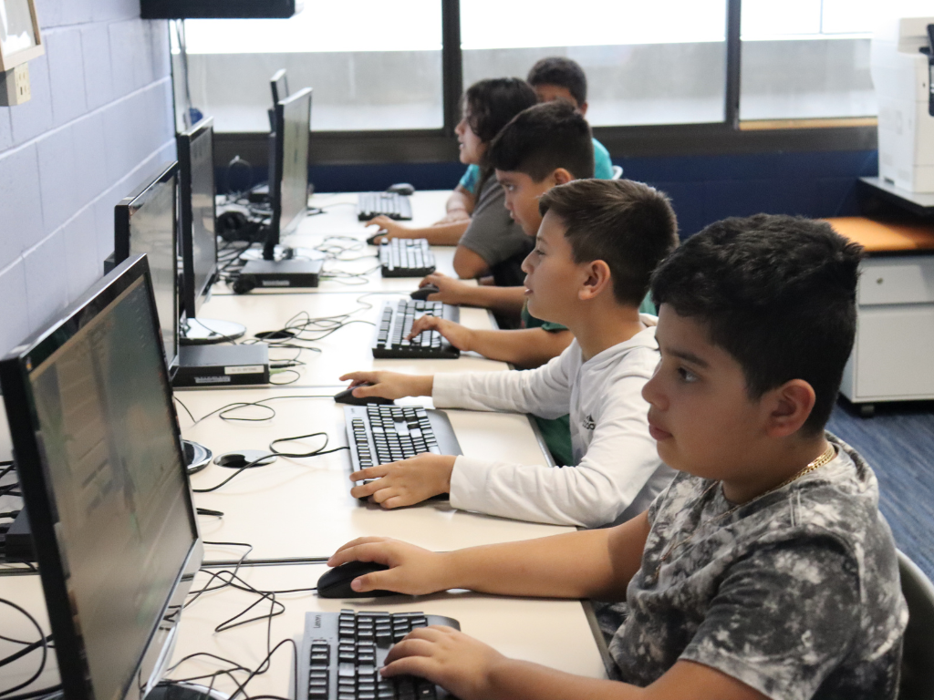 Technology in our computer and STEM labs